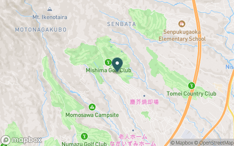 三島ゴルフ倶楽部【ＰＧＭ】の地図