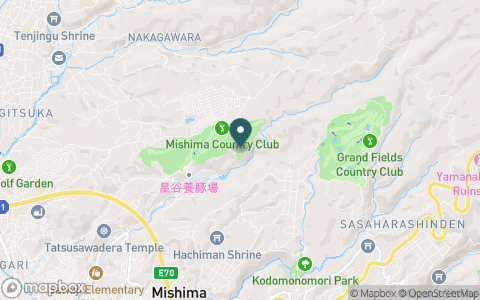 三島カントリークラブ【アコーディア・ゴルフ】の地図
