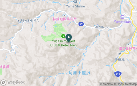 湯ヶ島ゴルフ倶楽部＆ホテルリゾート（旧：湯ヶ島ＧＣ＆ホテル董苑）の地図