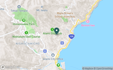 熱海ゴルフ倶楽部の地図
