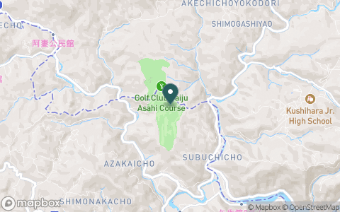 ゴルフ倶楽部大樹　旭コースの地図