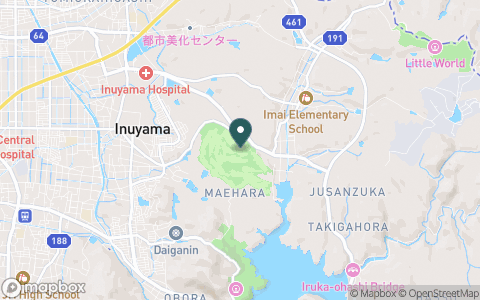 犬山カンツリー倶楽部の地図