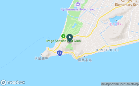 伊良湖シーサイドゴルフ倶楽部の地図