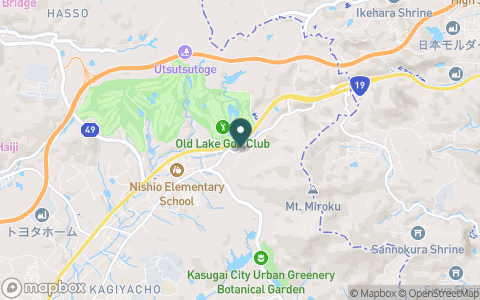 オールドレイクゴルフ倶楽部の地図