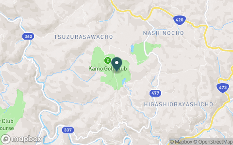 加茂ゴルフ倶楽部（愛知県）の地図