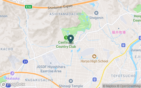 キャッスルヒルカントリークラブ【アコーディア・ゴルフ】の地図