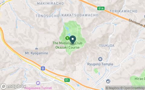 ザ・メダリオンクラブ　岡崎コース（旧：サン・ベルグラビアＣＣ）の地図