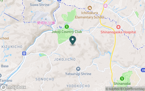 定光寺カントリークラブの地図