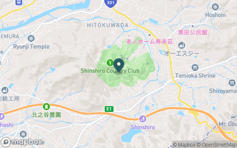 新城カントリー倶楽部【ＰＧＭ】の地図