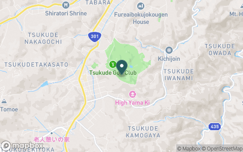 つくでゴルフクラブ【アコーディア・ゴルフ】の地図