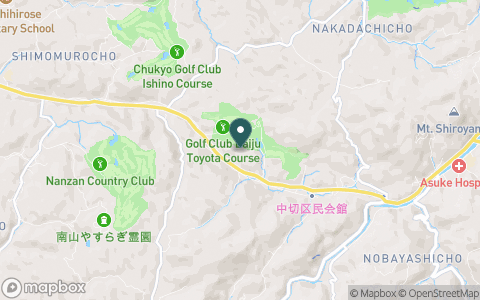 ゴルフ倶楽部大樹　豊田コースの地図
