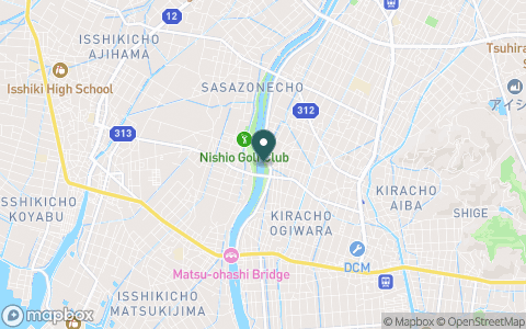 西尾ゴルフクラブの地図