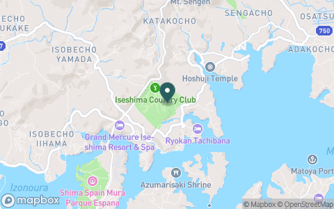 伊勢志摩カントリークラブ　ロイヤルコースの地図