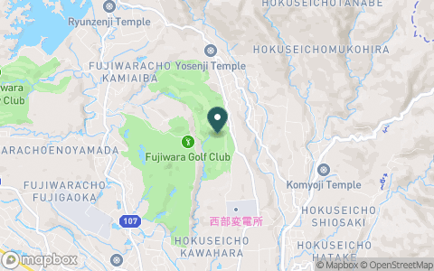 京ヶ野ゴルフ倶楽部の地図