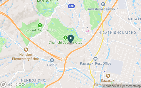 中日カントリークラブの地図