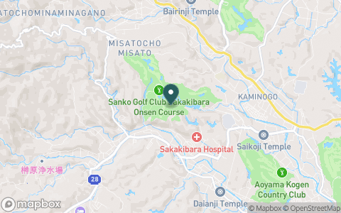 三甲ゴルフ倶楽部 榊原温泉コース（旧榊原温泉ゴルフ倶楽部）の地図
