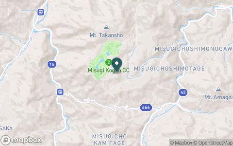みすぎ高原ゴルフ倶楽部（旧：美杉ゴルフ倶楽部）の地図