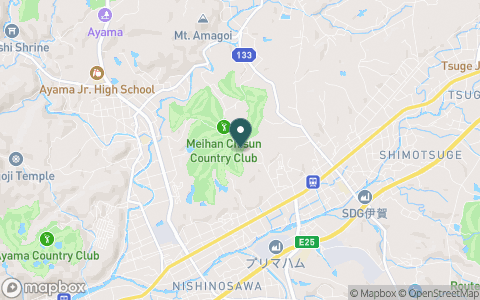 名阪チサンカントリークラブ【ＰＧＭ】の地図