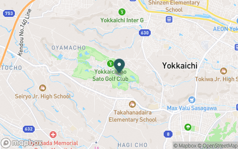 四日市の里ゴルフクラブ【アコーディア・ゴルフ】の地図