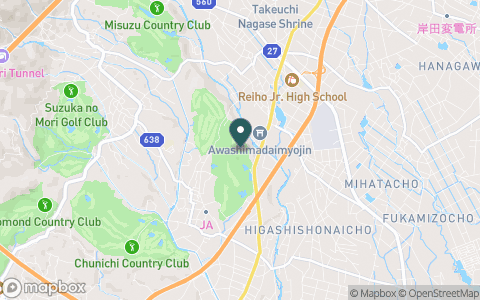 鈴峰ゴルフ倶楽部の地図