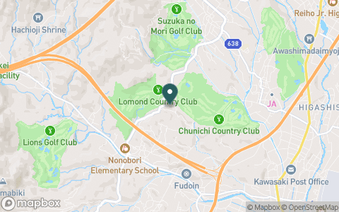 ローモンドカントリー倶楽部の地図