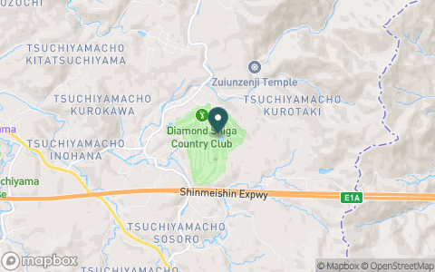 ダイヤモンド滋賀カントリークラブの地図