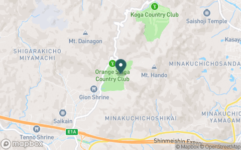 オレンジシガカントリークラブの地図