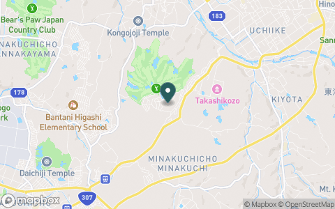 蒲生ゴルフ倶楽部（滋賀県）の地図