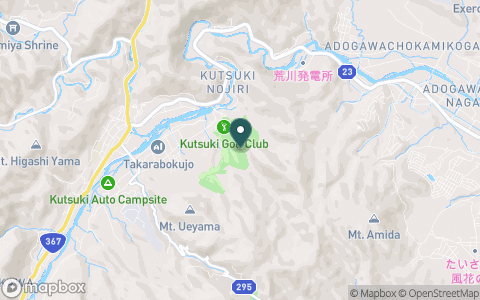 朽木ゴルフ倶楽部の地図