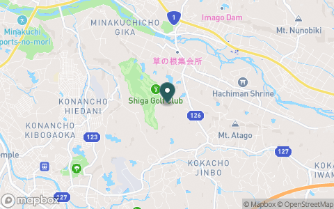 滋賀ゴルフ倶楽部【ＰＧＭ】の地図