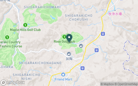 ローズゴルフクラブの地図