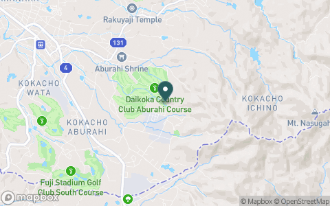 大甲賀カントリークラブ　油日コースの地図