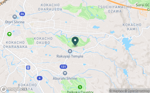 大甲賀カントリークラブ　神コースの地図