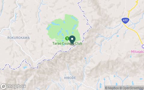 タラオカントリークラブの地図