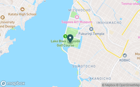 琵琶湖レークサイドゴルフコースの地図