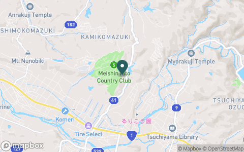 名神栗東カントリー倶楽部の地図
