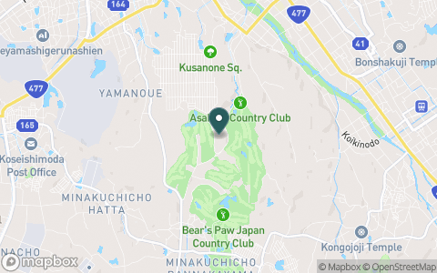 名神竜王カントリー倶楽部の地図