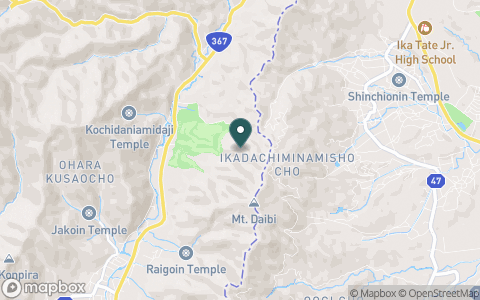 京都大原パブリックコースの地図