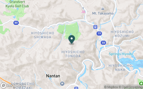 クラウンヒルズ京都ゴルフ倶楽部の地図