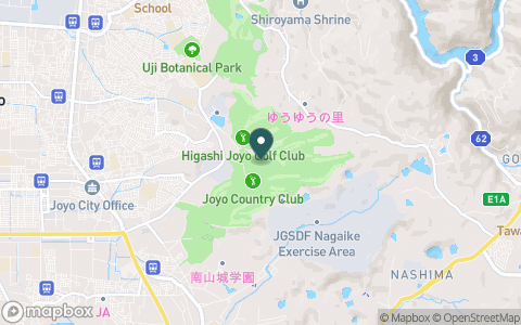 東城陽ゴルフ倶楽部（京都府）の地図