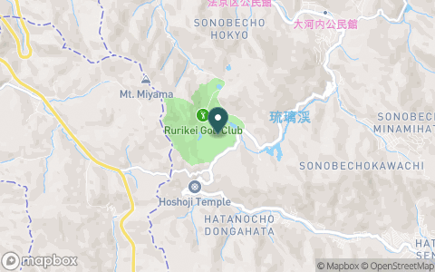 るり溪ゴルフクラブの地図