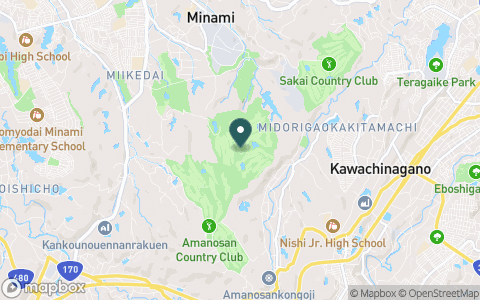 泉ヶ丘カントリークラブの地図