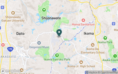 大阪パブリックゴルフ場の地図