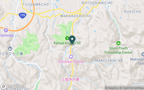 関西空港ゴルフ倶楽部【ＰＧＭ】の地図