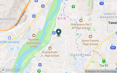 くずはゴルフリンクス（旧：樟葉パブリック・ゴルフ・コース）の地図