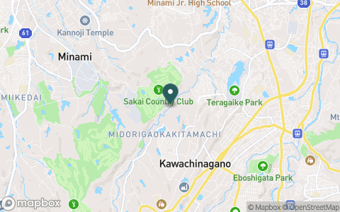 堺カントリークラブ【アコーディア・ゴルフ】の地図