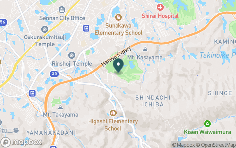 関空クラシックゴルフ倶楽部（大阪府）（旧：砂川国際ゴルフクラブ）の地図