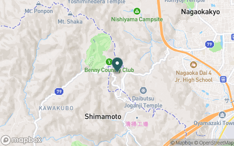 ベニーカントリー倶楽部の地図