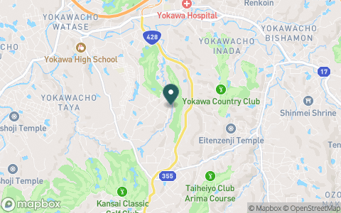 アークよかわゴルフ倶楽部【ＰＧＭ】の地図