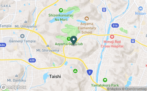 青山ゴルフクラブの地図